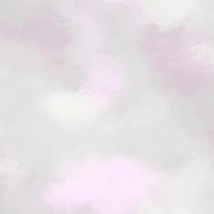Noordwand Good Vibes Tapeta Paint Clouds, różowo-szara