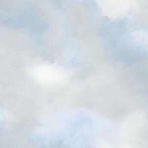 Noordwand Good Vibes Tapeta Paint Clouds, niebiesko-szara