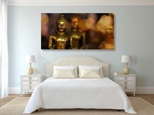 Obraz Budda z abstrakcyjnym tłem