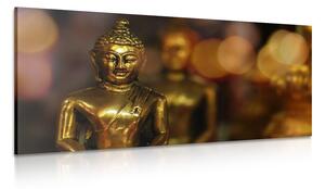 Obraz Budda z abstrakcyjnym tłem