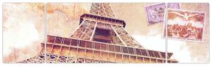 Obraz - Widok z Paryża (170x50 cm)