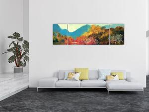 Obraz - Kolory jesieni (170x50 cm)