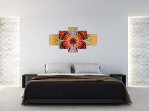 Obraz - Etno motyl (125x70 cm)
