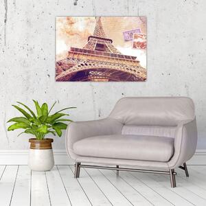 Obraz - Widok z Paryża (70x50 cm)