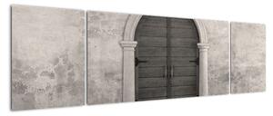 Obraz - Tajemnicze drzwi (170x50 cm)