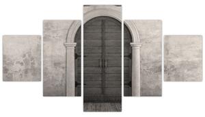 Obraz - Tajemnicze drzwi (125x70 cm)