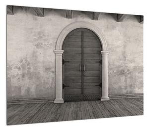 Obraz - Tajemnicze drzwi (70x50 cm)