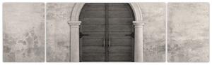 Obraz - Tajemnicze drzwi (170x50 cm)