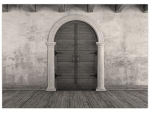 Obraz - Tajemnicze drzwi (70x50 cm)