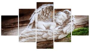 Obraz - Śpiący anioł (125x70 cm)