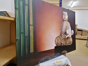 Obraz medytujący Budda