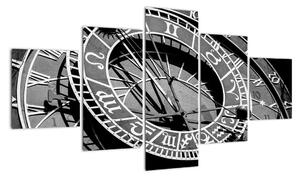 Obraz - Zegar astronomiczny, Praga, Czechy (125x70 cm)