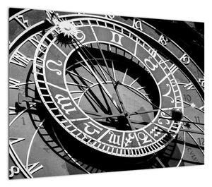 Obraz - Zegar astronomiczny, Praga, Czechy (70x50 cm)