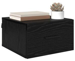 Szafka nocna czarny dÄ b 35 x 35 x 20 cm materiaÅ drewnopochodny