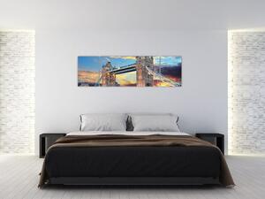 Obraz - Tower Bridge, Londyn, Anglia (170x50 cm)