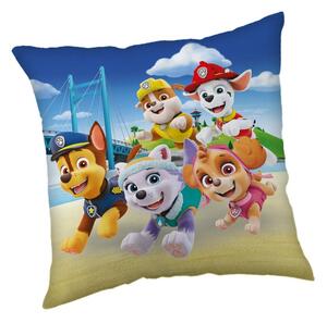 Poduszka dziecięca 40x40 cm Paw Patrol "Bridge" – Jerry Fabrics