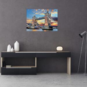 Obraz - Tower Bridge, Londyn, Anglia (70x50 cm)