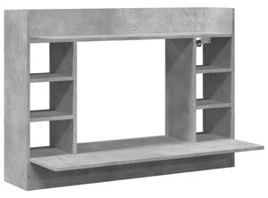 Biurko wiszące w stylu minimalistycznym beton H1-R33