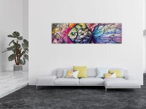Obraz - Kolorowa rybka (170x50 cm)