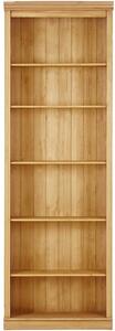 Regał z litego drewna sosnowego w naturalnym kolorze 74x223x37 cm Anita – Støraa