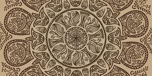 Obraz Mandala z abstrakcyjnym naturalnym wzorem