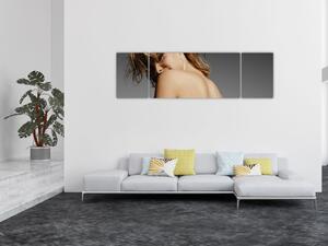 Obraz kąpiącej się kobiety (170x50 cm)