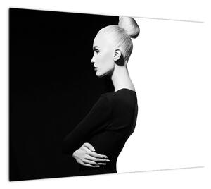 Obraz - Kobieta à la yin i yang (70x50 cm)
