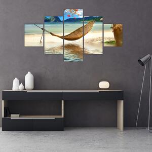 Obraz - Relaks na plaży (125x70 cm)