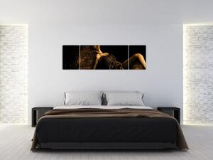 Obraz - Kobieta ze złota (170x50 cm)
