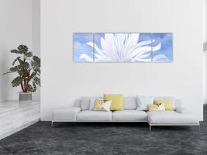 Obraz - Kwiat lotosu (170x50 cm)