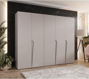 Szafa uchylna otwierana Piano 1 250 wys. 202 cm kaszmir + u. kaszmir