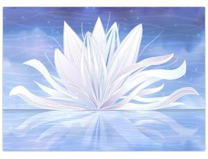 Obraz - Kwiat lotosu (70x50 cm)