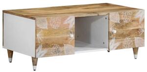Stolik kawowy, 100x54x40 cm, lite drewno mango