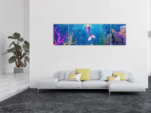 Obraz - Wróżka wody (170x50 cm)