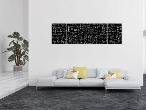 Obraz - Matematyka (170x50 cm)