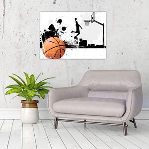 Obraz - Koszykarz (70x50 cm)