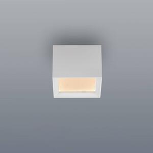 PURE Lampa sufitowa Manhatten, możliwość ściemniania, biały / opal, przedpokój, aluminium, nowoczesny