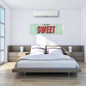 Obraz - Home sweet home (170x50 cm)