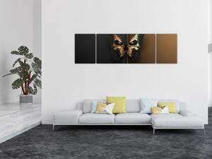 Obraz - Motyl śmierci (170x50 cm)