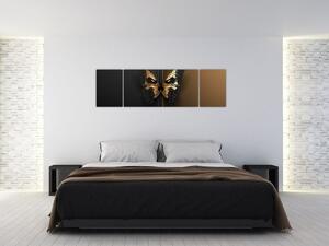 Obraz - Motyl śmierci (170x50 cm)