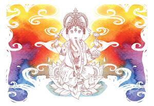 Obraz hinduistyczny Genesa
