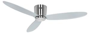 ECO PLANO II Inteligentny wentylator sufitowy Ø 132 cm, srebrny – CasaFan CasaFan, Eco Plano II, metaliczny, salon, tworzywo sztuczne, nowoczesny