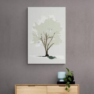 Obraz drzewo z akcentem minimalizmu