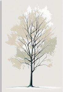 Obraz minimalistyczne drzewo