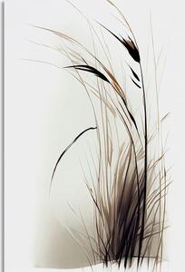 Obraz minimalistyczna sucha trawa