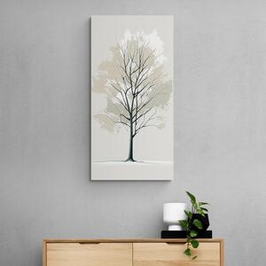 Obraz drzewo w minimalistycznym stylu
