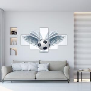 Obraz - Balon ze skrzydłami (125x70 cm)