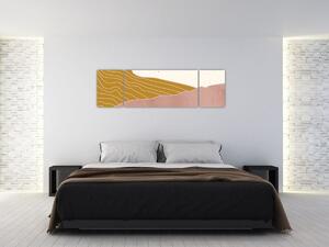 Obraz - Wschód słońca (170x50 cm)
