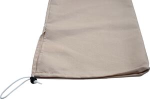 Pokrowiec ochronny na parasol aluminiowy N23 2x3m, pokrowiec ze sznurkiem ~ kremowy
