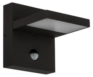 Zewnętrzna Lampa Lucande, Silvan, czarny, balkon, aluminium, nowoczesny